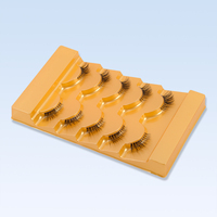 5 paires de cils magnétiques sans cruauté Alternative Clear Band Strip Cils Wholesale Half Lash