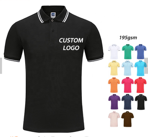Diseño de alta calidad Patrón Liso Color sólido Manga corta Fabricante Diseño Polo Camisetas 100% Algodón Polo para hombre - Product Image 3