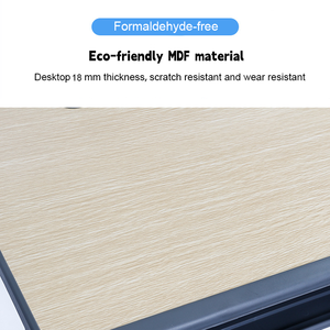 طاولة وكرسي طالب بتصميم عصري قابل لتعديل الارتفاع مع سعة تخزين كبيرة لأثاث التعليم المدرسي - Product Image 3