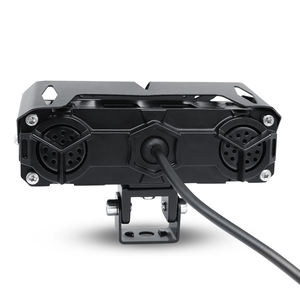 Phare de travail à 4 lentilles 5W 12V DC, projecteurs de moto à LED bicolores blanc-jaune pour camion et moto avec garantie de 2 ans - Product Image 2