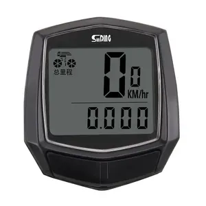 עמיד למים אופניים מחשב עם LCD תצוגה דיגיטלית MTB אופני מד מרחק מד מהירות רכיבה על אופניים Wired סטופר אופני חלקי