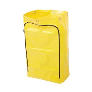 Carrito de limpieza de <span class=keywords><strong>conserje</strong></span> personalizado, bolsa de vinilo, bolsa de carrito de limpieza, bolsa recubierta de PVC de repuesto con cremallera para limpieza comercial - Product Image 1