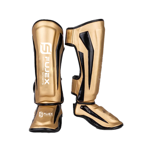 Protège-tibia Muay Thai le plus vendu Matériau en cuir frais avec style tendance Nouvelle arrivée à bas prix Excellente protection - Product Image 1