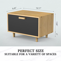 Boîte de rangement pour pain en bambou grande capacité, moderne, avec fenêtre transparente, récipient alimentaire pour comptoir de cuisine, vente en gros, OEM, personnalisable
