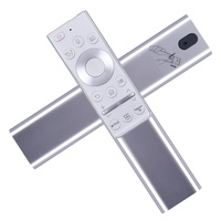 Control Remoto Original BN59-01327B para Televisores Inteligentes SAMSUNG Serie Q, Entrada de Voz, HDR 8K, IR, Plástico, Acceso a Netflix/Prime Video