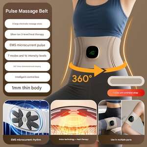 Appareil de massage amincissant vibrant et chauffant réglable pour la maison, idéal pour le fitness et la relaxation musculaire - Product Image 4