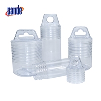 Boîtes en plastique PVC portables hautement recommandées pour les forets ou les mandrins de serrage avec crochet pour un rangement facile des outils de découpe CNC