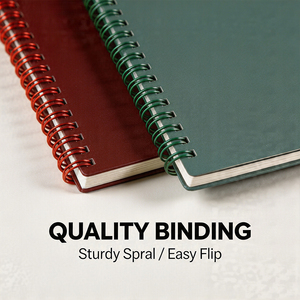 Bloc-notes spirale avec couverture en PU, format A5, durable, plusieurs couleurs, Sheng Kang Industry - Product Image 2