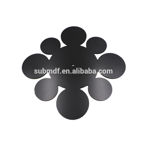 Bán Buôn 20Cm <span class=keywords><strong>DIY</strong></span> Trang Trí Nội Thất Tùy Chỉnh Gỗ MDF Trống Thăng Hoa Đồng Hồ Treo Tường - Product Image 5