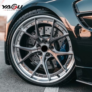 Jantes forgées sur mesure PCD Offset Color Polished <span class=keywords><strong>Champagne</strong></span> 5x112 5x114.3 5x120 pour Porsche <span class=keywords><strong>Ferrari</strong></span> Lamborghini McLaren - Product Image 6
