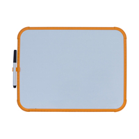 Tableau blanc magnétique effaçable à sec pour enfants, petit format mini en carton
