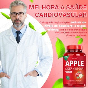 แอปเปิ้ลไซเดอร์วีนีการ์ (ACV) กัมมี่ สารต้านอนุมูลอิสระ ดีท็อกซ์ บริสุทธิ์ เผาผลาญไขมัน เสริมภูมิคุ้มกัน ช่วยการนอนหลับ ธรรมชาติ วีแกน 1000 มก. - Product Image 5
