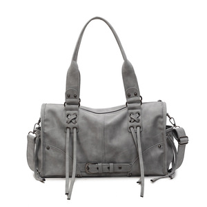 Bolso de mano estilo retro suave con correa desmontable, tipo Boston, con detalles de hebilla, para el trabajo y viajes de fin de semana. - Product Image 6