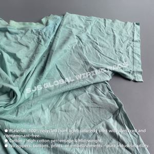 Trapos de Algodón 100% Reciclado Estándar Europeo de Color Claro para Limpieza, Trapos de Tela, Trapos de Algodón - Product Image 4