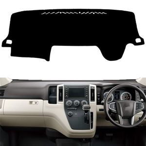 Car Dashboard Mat Anti Light Dashboard Cover for <strong>Toyota</strong> <strong>Hiace</strong> <strong>Commuter</strong> 2019 2020 Sun Protection Polyester Dashboard Cover - Product Image 1