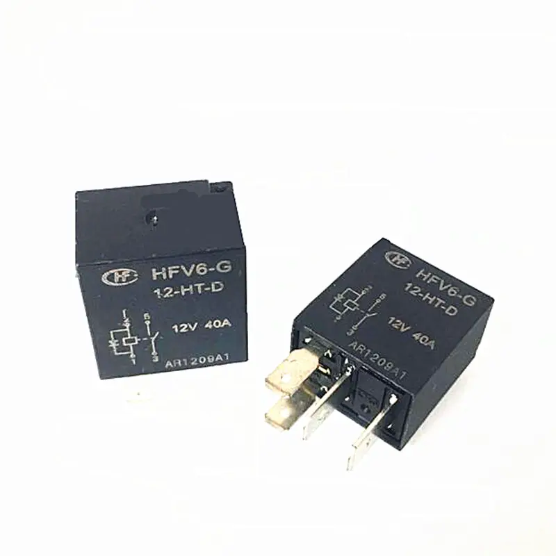 HFV6-G 12-HT-D HFV6 G 12 HT D HFV6G12HTD 12VDC DC12V 12V 40A 4PIN Auto Relais