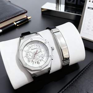 Orologio al Quarzo da <span class=keywords><strong>Uomo</strong></span> con Quadrante Grande da 45mm, Modello Nuovo 2025, in Acrilico, per Business, ODM, Regalo Trendy per Studenti - Product Image 4