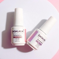 Gel UV Constructeur pour Ongles en Bouteille avec 36 Couleurs, Formule Facile à Appliquer pour Usage en Salon