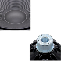 Subwoofer dual TJ-KS28 de 18 pulgadas para sistema de arreglo lineal PA, conjunto de altavoces de graves de neodimio de 18''.