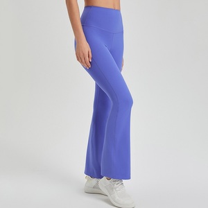 Ropa deportiva OEM Mujeres Scrunch Butt Leggings Comodidad Suave Secado rápido Ligero Yoga Pierna Flare Pantalones - Product Image 6