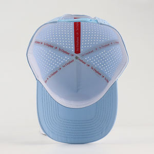 Haute qualité personnalisé concepteur femme casquette de sport non structuré Golf chapeau Laser trou plaine papa chapeau imperméable élégant point - Product Image 5