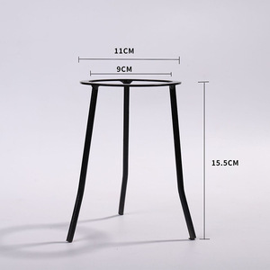 Trípode metálico para lámpara de alcohol, equipo de enseñanza para experimentos de química en escuelas secundarias, accesorios para instrumentos, laboratorio - Product Image 1