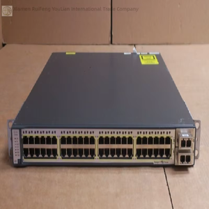 Commutateur WS-C3750E-48TDWBR-S 48x 1GE RJ45 + 2x 10GE Port 1U + 2x X2-10GB-SR-C Neuf Original en Stock Automatisation Industrielle Pac - Product Image 1