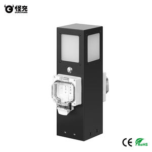 Pedestal de Alimentación para Exteriores de Acero Inoxidable, Enchufe para Exteriores con Protección IP66 - Product Image 3