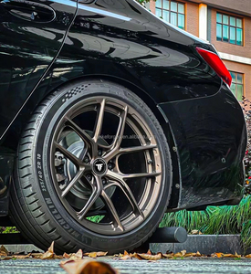 ล้อฟอร์จสีเงิน 5x112 5x120 สำหรับ Bmw F96 X6m X5m F95 M3 G80 M4 Csl M5 สำหรับ <span class=keywords><strong>Audi</strong></span> <span class=keywords><strong>Etron</strong></span> <span class=keywords><strong>Gt</strong></span> A5 Rs5 สำหรับ Porsche 911 - Product Image 6