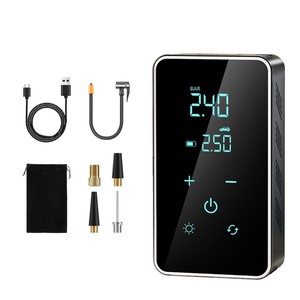 Gonfleur de pneus sans fil 150 PSI avec écran numérique intégral, <span class=keywords><strong>compresseur</strong></span> d'air portable sans fil avec arrêt automatique - Product Image 1