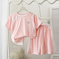 Ensemble de vêtements de sport d'été pour enfants, 2 pièces, séchage rapide, spandex, protection solaire UPF50, manches courtes, shorts, sensation de fraîcheur, pour l'extérieur