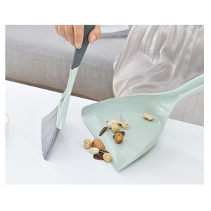 Mini <span class=keywords><strong>pelle</strong></span> à poussière <span class=keywords><strong>et</strong></span> ensemble de brosses en plastique petit porte-poussière en métal brosse de table naturelle pratique pour le balayage - Product Image 4