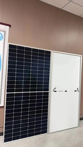 แผงโซลาร์เซลล์แบบโมโนคริสตัลไลน์ BIPV 445W 450W 455W โมดูลไฟฟ้าโซลาร์เซลล์สำหรับการผลิตพลังงาน - Product Image 6
