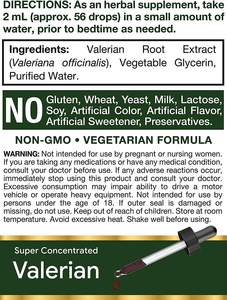 Vente en gros OEM ODM Marque privée Gouttes d'extrait <span class=keywords><strong>de</strong></span> graines <span class=keywords><strong>de</strong></span> valériane 60 ml Sans alcool Végétarien Sans OGM Sans gluten Aliment santé - Product Image 5