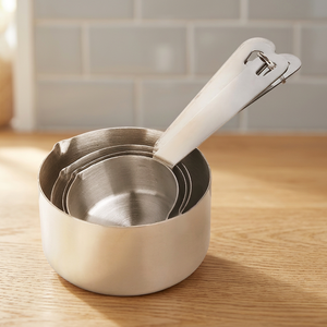 Mayur Exports Eco-Friendly Stainless Steel 4-Piece <b>Measuring</b> <b>Cup</b> <b>Set</b> - Product Image 3