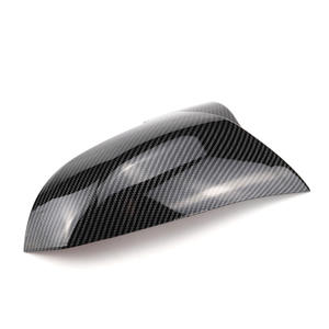 Coque de rétroviseur décorative en fibre de carbone pour BMW Série 1234XM, modification du rétroviseur avec autocollant élégant - Product Image 3