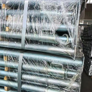 Kunden spezifische 800-5500mm verstellbare Stahls chalung Propeller konstruktion Verzinkte Gerüsts tahl stützen - Product Image 4