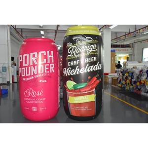 Réplique géante gonflable de canette de bière Michelada de l'oncle Rodrigo - Accessoire publicitaire gonflable promotionnel pour bar/magasin - Product Image 4