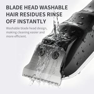 Nueva Afeitadora de Barba Profesional Inalámbrica Transparente con Cuchilla de Acero, Recargable, Cortadora de Pelo Eléctrica para Hombres - Product Image 5