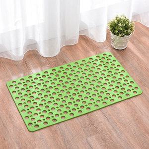 Reinforced <strong>Large</strong> Suction Cups and Circle Hole Massage TPE Non-Slip <strong>Bathtub</strong> <strong>Mats</strong> for Shower - Product Image 5