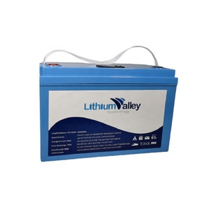 Batería de iones de litio de 12v, 100ah, para pesca/RV/Solar/uso marino - Product Image 1