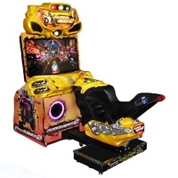 Máquina de Juegos de Carreras de Coches con Pantalla LCD de 32 Pulgadas, Funciona con Monedas, Estilo Outrun - Product Image 5