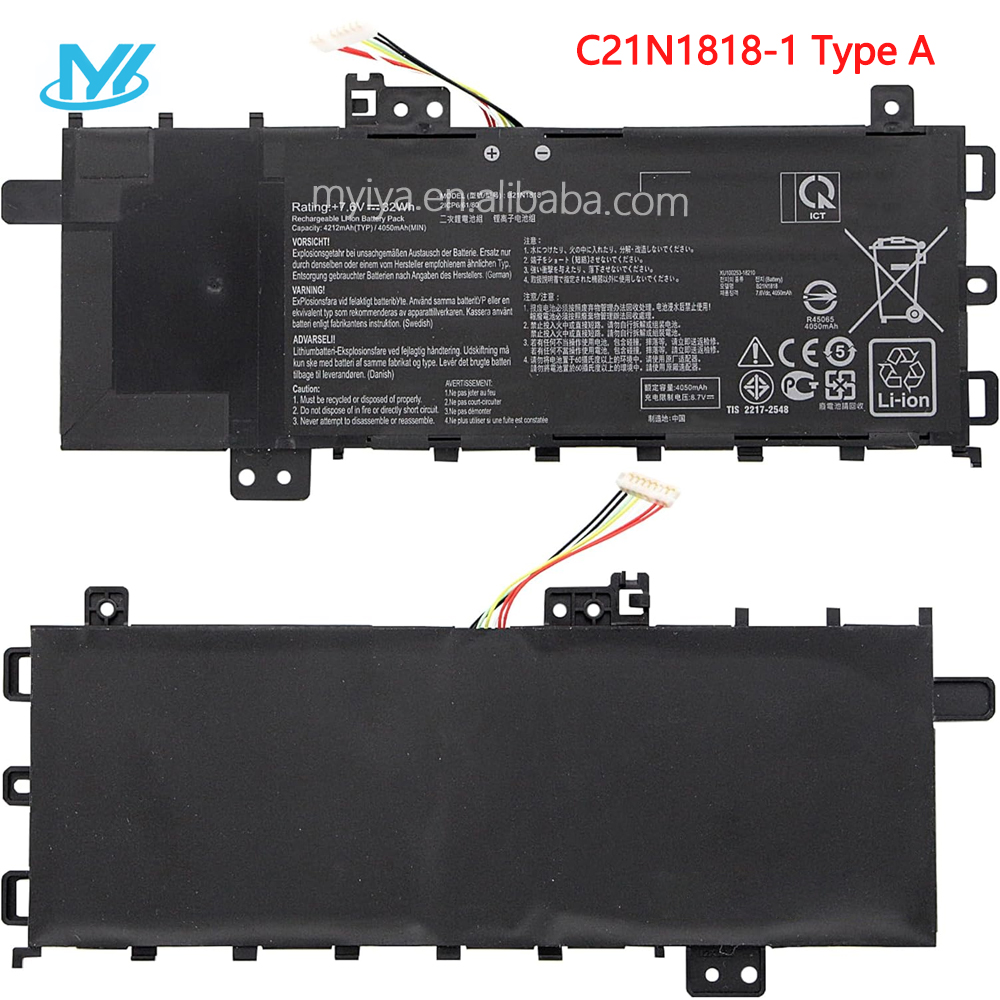 7.7V 37Wh 4850mAh C21N1818 0B200-03280500 C21PpJH Batería de Repuesto