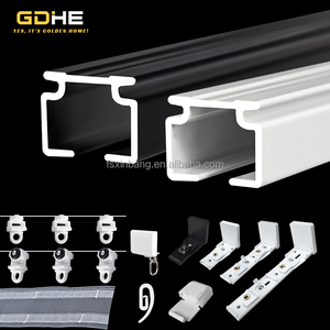 Soporte <span class=keywords><strong>de</strong></span> pared metálico <span class=keywords><strong>de</strong></span> doble cara para riel <span class=keywords><strong>de</strong></span> cortina con pliegues en S, soporte doble para riel <span class=keywords><strong>de</strong></span> cortina, accesorios para cortinas al por mayor - Product Image 4