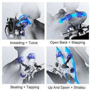Silla de masaje 4d 3D SL Track, Sillón de masaje portátil de lujo, mecedora eléctrica para cuerpo y oficina, de gravedad cero, barato, 2023 - Product Image 3