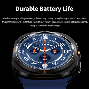 Hd8 울트라 PK W7 스마트 워치 7 울트라 IP68 방수 남성 스포츠 아웃도어 Hd <span class=keywords><strong>8</strong></span> Hd8ultra 러기드 업그레이드 W7 스마트워치 Hd8 울트라 - Product Image 3