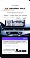 14.9 pouces Android 13 Carplay 4G pour Audi A6 A7 C7 S6 2012-2019 lecteur multimédia de voiture GPS Navigation Auto Radio écran Headunit