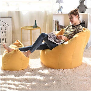 IStapromo Gifts Funda de Puf Suave para Muebles de Sala de Estar, Nuevo Diseño, Puf Silla Sofá Tipo Saco con Forma de Calabaza - Product Image 6