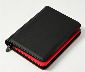 factory custom Clear Customizable <b>Card</b> Binder 9-Pocket PU Leather with colorful Design and Acrylic Display for <b>Cards</b> - Product Image 5