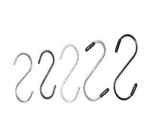 Lớn s-móc thép không gỉ nhà bếp tổ chức với M8 M4 chủ đề kẽm mạ kết thúc inch Hệ thống đo lường s-metric Ba lô S - Product Image 1